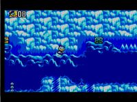 une photo d'Ã©cran de Deep Duck Trouble sur Sega Master System